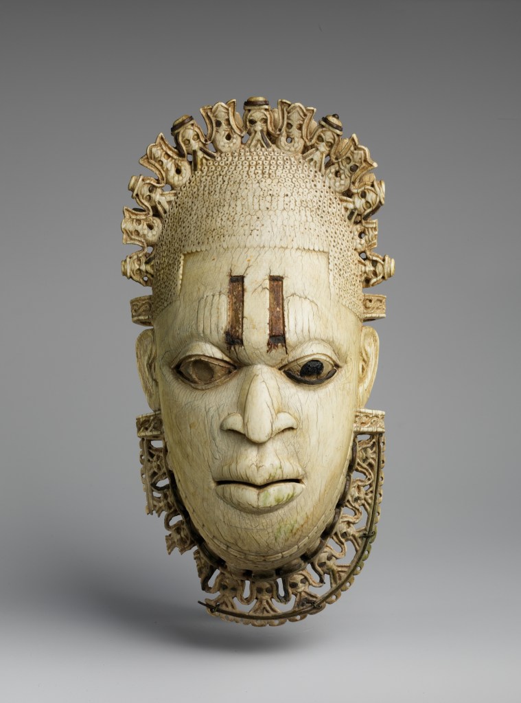 Queen Mother Pendant Mask: Iyoba
16th century a representation African women in History.
