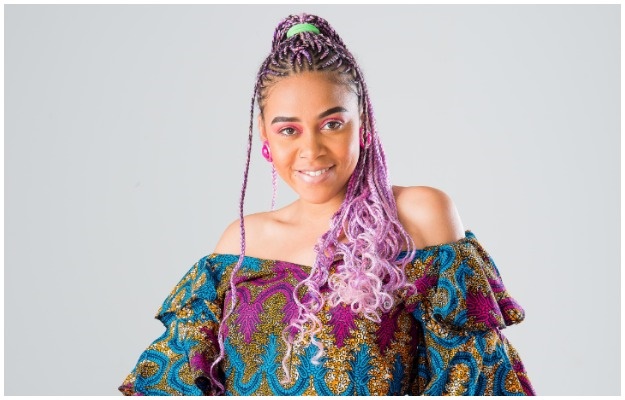 colorful braids Sho Madjodzi hair is a common and popular style with ethnic Afro women